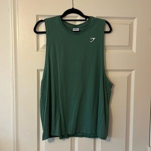 Women’s Gymshark Drop Arm Tank, XL.